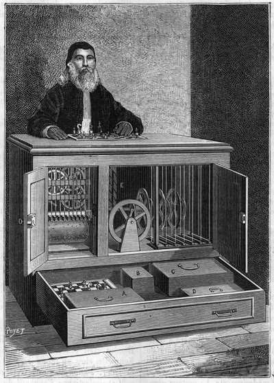 Robert-Houdins automat (Jean-Eugene Robert Houdin av Unknown artist