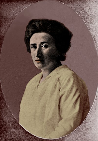 Rosa Luxemburg (tryck) av Unknown artist