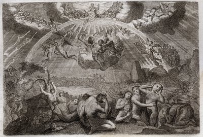 Royaumont Bibeln, Nya testamentet: Den sista domen. av Unknown artist