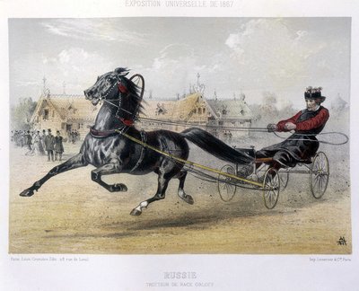 Ryssland: Orloff avlar travare - i "" Kentauren"" 1867 av Unknown artist