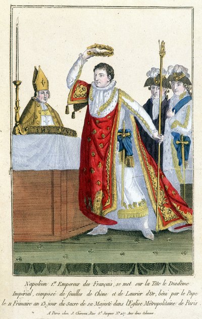 Helige Napoleon 1804. av Unknown artist