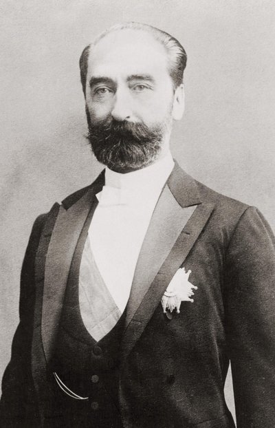 Sadi Carnot (1837-1894), Frankrikes president 1887. av Unknown artist