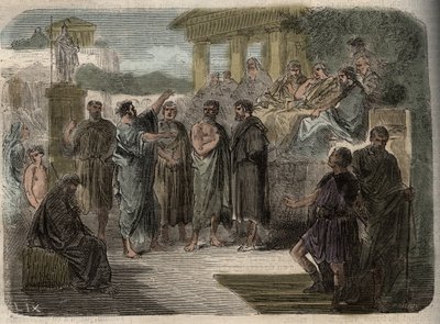 Saint Paul Preaching in Athens - The Prediction of Saint Paul in Athenes - Paul
