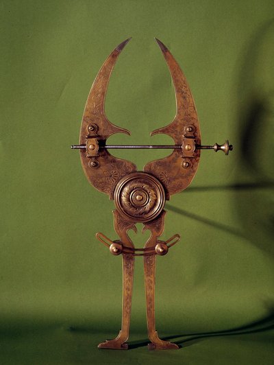 Vetenskapligt mätinstrument: en kompas från 1500-talet. Dekorativ konst, Paris av Unknown artist