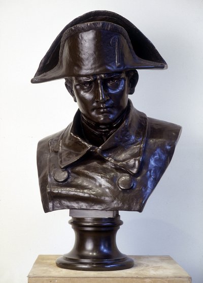 Staty av Napoleon I i brons 1800-tal av Unknown artist