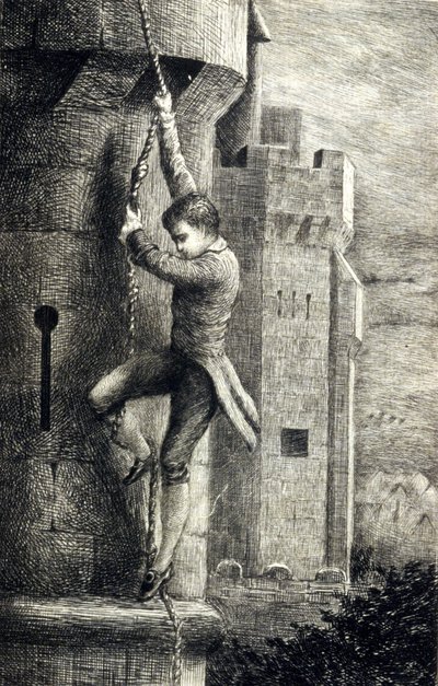 Den kartusiska parman av Stendhal. 1800-talsgravyr. av Unknown artist