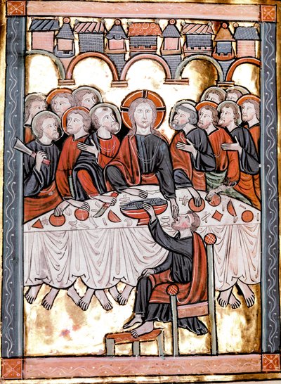 Nattvarden hämtad från "The Book of Psalms um calendar" eller "Psaltier à l