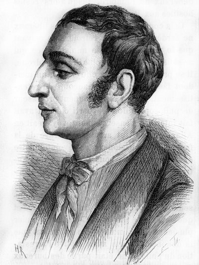 Greven av Saint Simon (eller Saint-Simon) (Claude Henri de Rouvroy av Unknown artist
