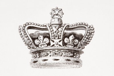 The Crown of England, utgiven 1820 (tryck) av Unknown artist