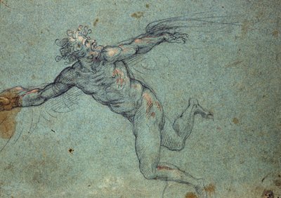 The Fall of icarus - "" The Fall of Icarus"" Teckning från 1600-talet av Unknown artist