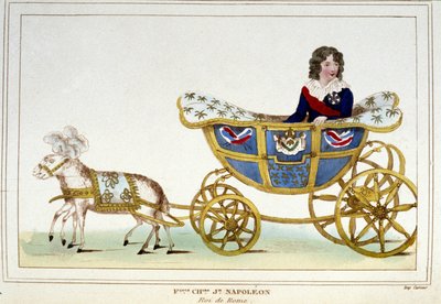 Kungen av Rom (Napoleon II) ung pojke, son till Napoleon I. av Unknown artist