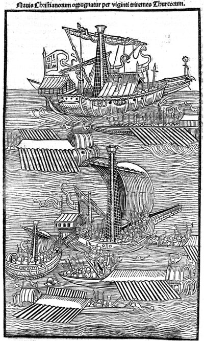 Riddarna av Rhodos av Unknown artist