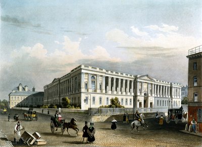 Louvren runt 1840 av Unknown artist