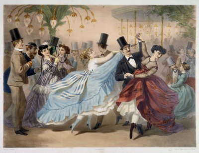 The Mabille Ball, cirka 1860 av Unknown artist