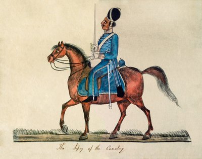 "Kavalleriets Sepoy" av Unknown artist