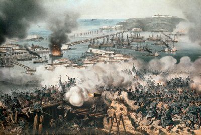 Belägringen av Sevastopol av Unknown artist