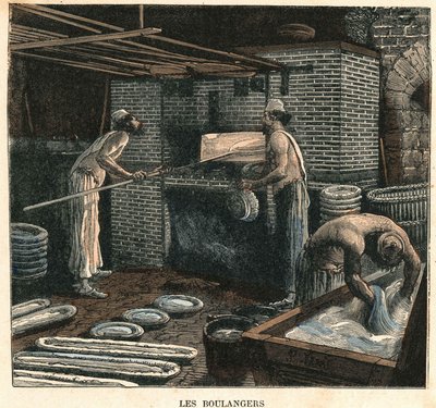 Bagarna. 1800-talsillustration, Bianchetti-samling. av Unknown artist
