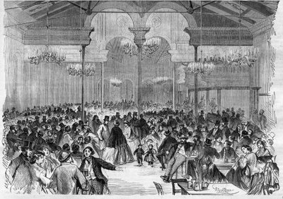 Bryggerierna i Berlin: bryggeriet i Tivoli - Gravering i "" Le Journal Illustrie"" av Unknown artist