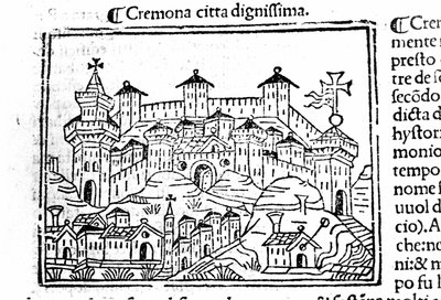 Staden Cremona efter Jacopo Foresti av Unknown artist