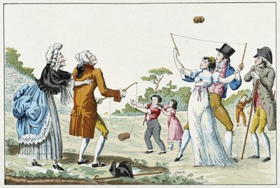 Djävulens spel (diabolo) av Unknown artist