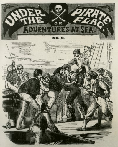 "Piraterna tar hämnd på Gibbs" av Unknown artist