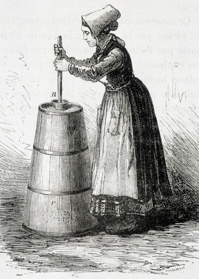 Kolv baratte - i "" The wonders of the industry"" av Louis Figuier av Unknown artist