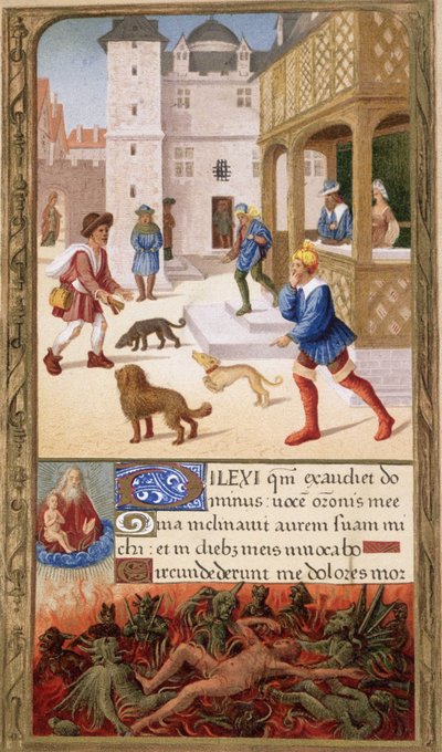 Pesten, Frankrike 1500-talet av Unknown artist