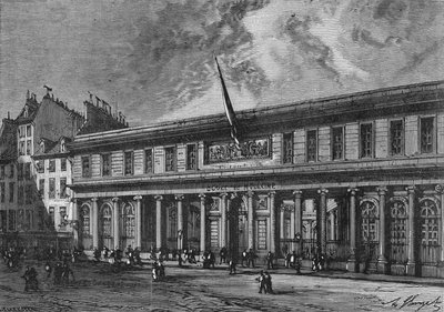 Läkarskolan i Paris skapades 1768 av arkitekten Gouin. I” Album de la Science”, Éditions Jouvet av Unknown artist