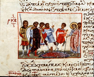 Egyptens sår: Nilens vatten förändrades till blodminiatyr från "Codex de l