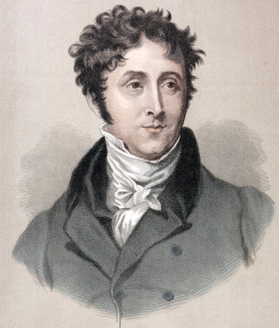 Thomas Campbell (1777-1844), skotsk poet av Unknown artist