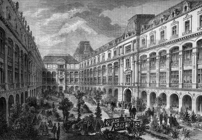 Förvandlingar av Paris under det andra imperiet, Paris Haussmann: Place du Chateau d