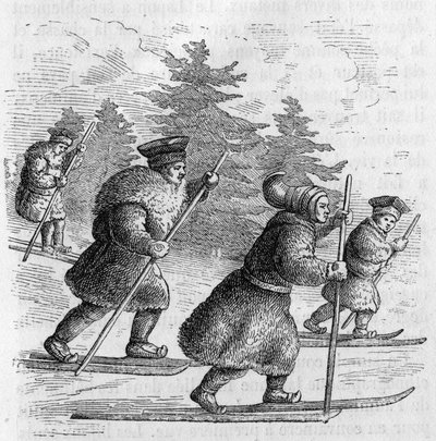 Transport i Lappland: Varv och deras skridskor. av Unknown artist