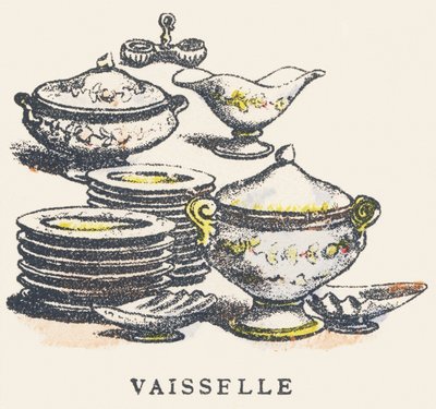 V: porslin av Unknown artist