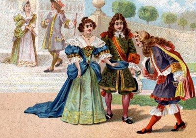 Versailles under Ludvig XIV. av Unknown artist