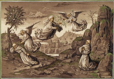 Vision av Saint Francois d