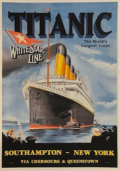 White Star Line. Titanic. Hm 1911 av Unknown