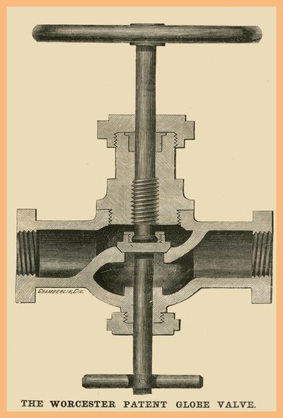 Worcestor Patent Sätesventil av Unknown Artist