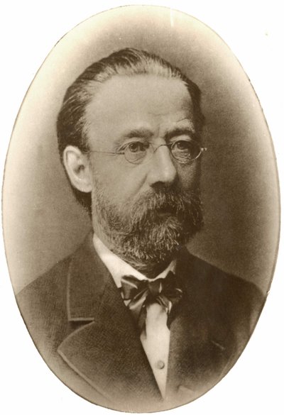 porträtt av Bedrich Smetana (1824-1884), tjeckisk kompositör och pianist. av Unknown artist
