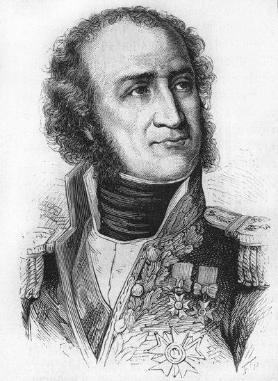 porträtt av Guillaume Brune. Marskalk av Frankrike (1763 till 1815). av Unknown artist