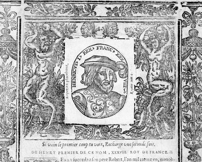 porträtt av Henri I, kung av Frankrike från 1031 till 1060. av Unknown artist