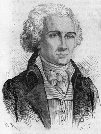 porträtt av Jean Etienne Marie Portalis. Fransk jurist och politiker (1746 till 1807). av Unknown artist