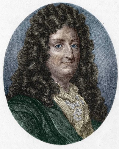 porträtt av Jean Racine (1639-1699), fransk tragisk poet. av Unknown artist