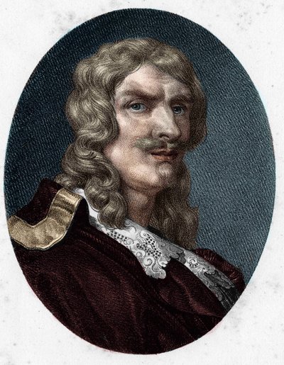 porträtt av Jean de Rotrou. Fransk dramatiker (1609 till 1650). av Unknown artist