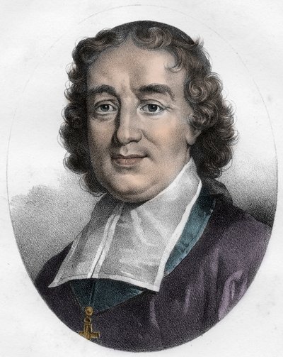 porträtt av Valentin Esprit Flechier av Unknown