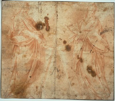 Heliga Petrus och Paulus av Unknown Lombard