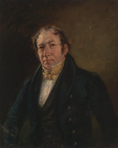 En man som heter Thomas Bewick (?) av Unknown artist