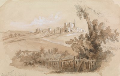 Utsikt över Dover Castle av Unknown artist