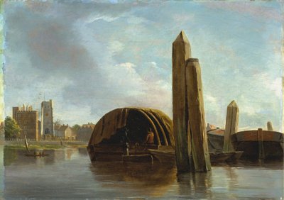 Utsikt över Lambeth av Unknown artist