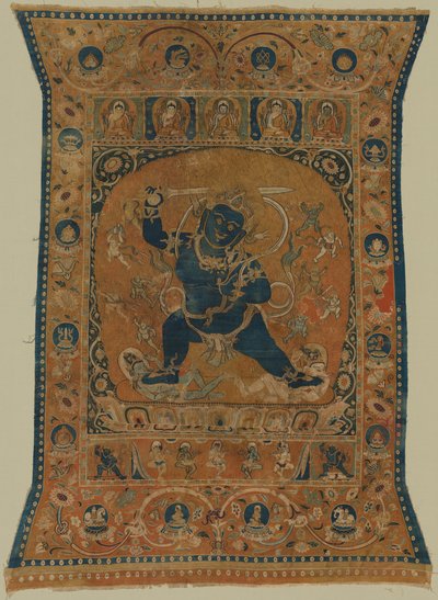 Achala, King of the Wrathful Ones (tidigare identifierad som Vighnantaka) av Unknown artist