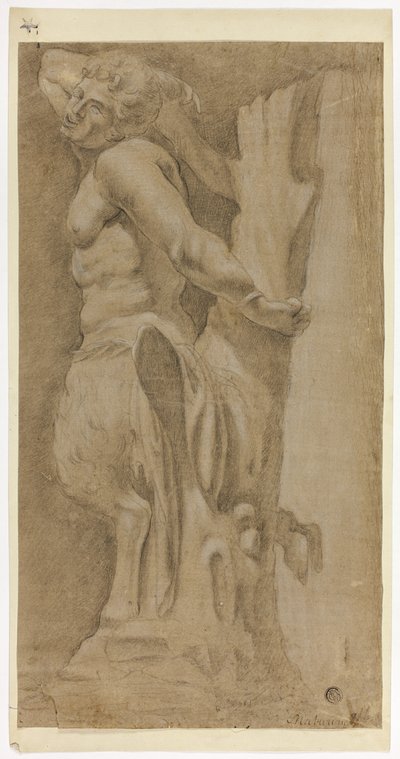 Efter klassisk staty av Marsyas av Unknown artist